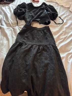 Showpo Black Leilia Two-Piece Set